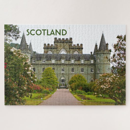 Schottland: Schloss Inveraray Puzzle (Horizontal)