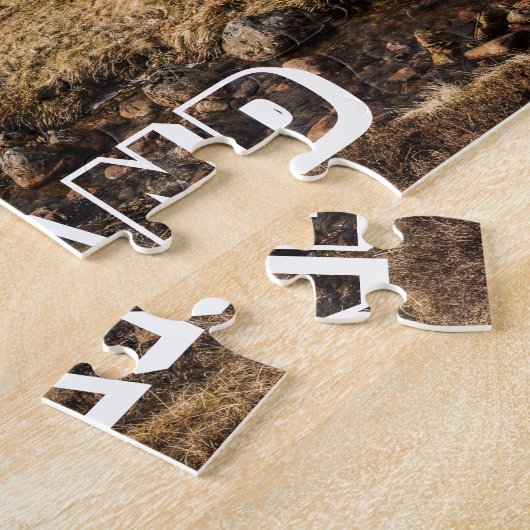 Schottland, schneebedeckte Berge Puzzle (Seite)