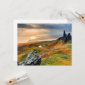 Schottland, schöne Berglandschaft Karte (Vorderseite/Rückseite Beispiel)