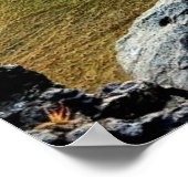 Schottland, schöne Berglandschaft Poster (Ecke)