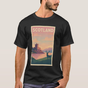 Schottland Schöne Landschaftsreise nach Schottland T-Shirt