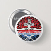 Schottland Schottisch Schweizer Schweiz Baum Button (Vorne & Hinten)