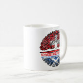 Schottland Schottisch Schweizer Schweiz Baum Kaffeetasse (VorderseiteRechts)