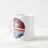 Schottland Schottisch Schweizer Schweiz Baum Kaffeetasse (Vorderseite Links)