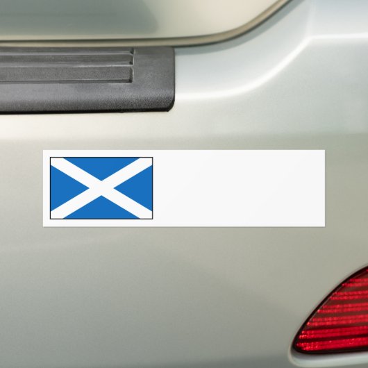 Schottland - schottische Flagge Autoaufkleber (Auf Auto)