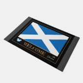 Schottland & Schottland Flag Hausmatte/Sport Willk Fußmatte (Schrägansicht)