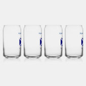 Schottland Schottland Flaggen Blue Personalization Dosenglas (Rechts)
