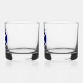 Schottland Schottland Flaggen Blue Personalization Whiskyglas (Links)