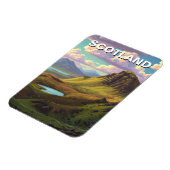 Schottland Schottland Highlands Travel Magnet (Linke Seite)