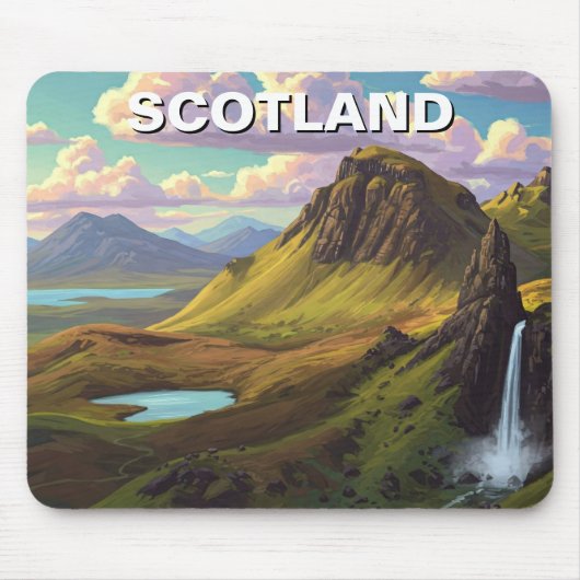 Schottland Schottland Highlands Travel Mousepad (Vorne)