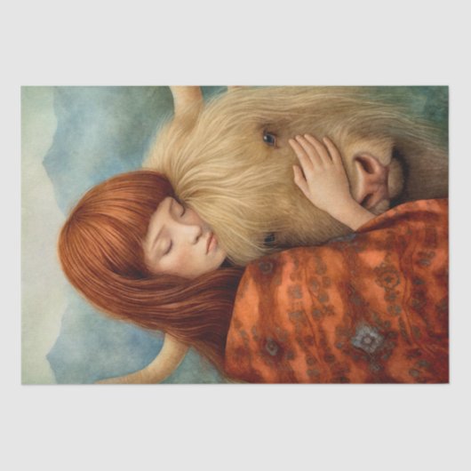 Schottland Seidenpapier (Vorderseite)