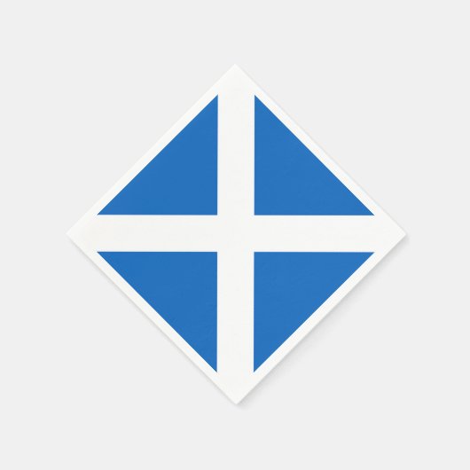 Schottland Serviette (Ecke)