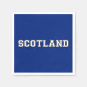 Schottland Serviette (Vorderseite)