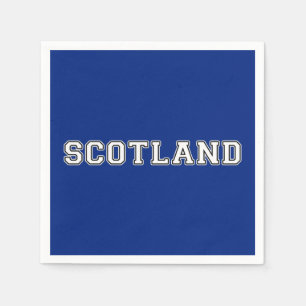 Schottland Serviette