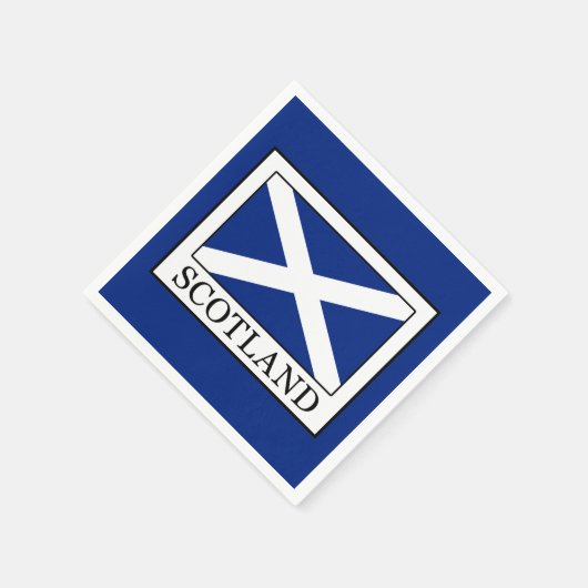 Schottland Serviette (Ecke)
