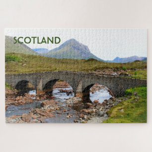 Schottland: Sligachan-Brücke, Insel Skye Puzzle