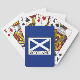 Schottland Spielkarten