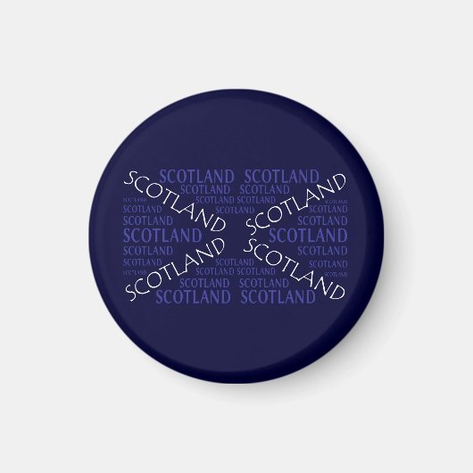 Schottland - St. Andrews Flag Magnet (Vorne)