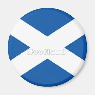 Schottland-st und -regen-Andenken-Andenken-Magnet Magnet