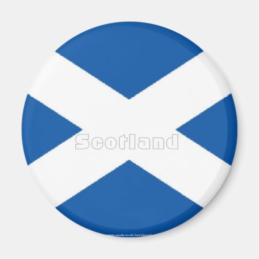 Schottland-st und -regen-Andenken-Andenken-Magnet Magnet (Vorne)