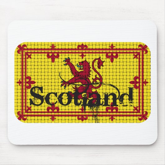 Schottland-Standardflagge Mousepad (Vorne)