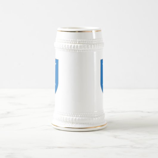 Schottland Stein - Schwerter u. Distel Bierglas (Mittel)