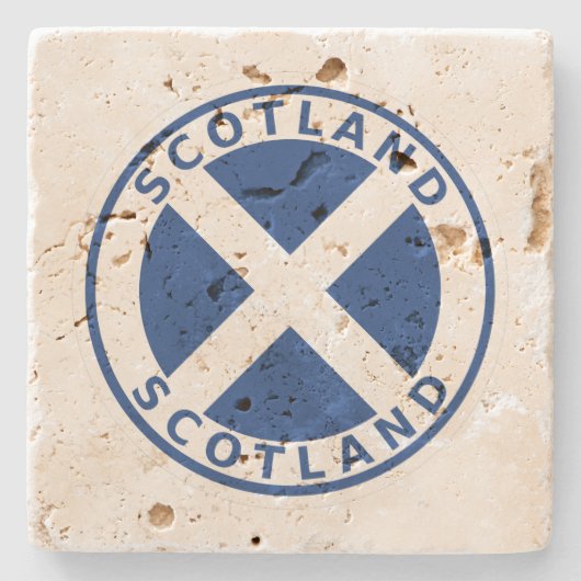 Schottland Steinuntersetzer (Vorderseite)