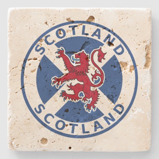 Schottland Steinuntersetzer (Vorderseite)