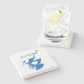 Schottland Steinuntersetzer (Seitenansicht)