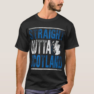 Schottland Straight Outta Schottland T-Shirt