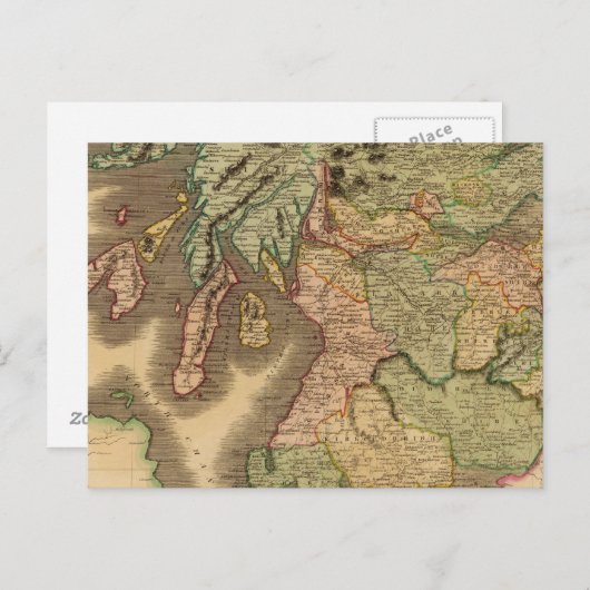 Schottland Süd Postkarte (Vorne/Hinten)