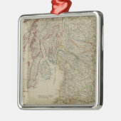 Schottland Süd Silbernes Ornament (Links)