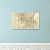 Schottland südlich leinwanddruck (Insitu (Holzboden))