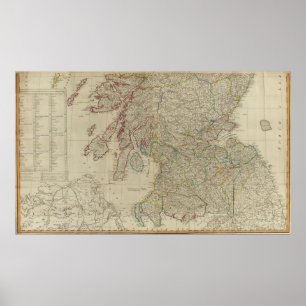 Schottland südlich poster