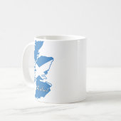 Schottland-Tasse Kaffeetasse (Vorderseite Links)