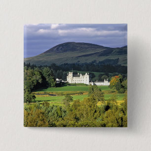 Schottland, Tayside, Blair Castle. In einem Smarag Button