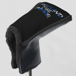 Schottland The Brave überlagerte sich auf der scho Golf Headcover