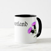 Schottland, Thistle, die Blume Tasse (VorderseiteRechts)
