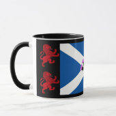 Schottland, Thistle, St. Andrews Fahne, Rampant Lö Tasse (Links)