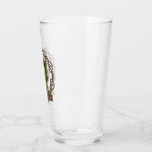 Schottland - Thistle und Schotte - Gälischer Toast Glas (Links)
