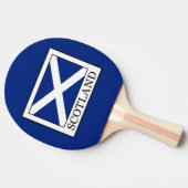 Schottland Tischtennis Schläger (Seitenansicht)
