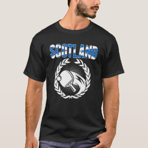 Schottland Tischtennis Schottischer Ping-Pong-Su T-Shirt