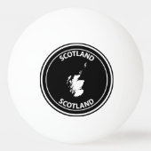 Schottland Tischtennisball (Rückseite)