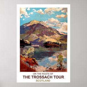 Schottland, Trossach Poster
