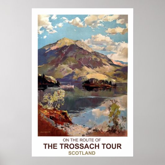Schottland, Trossach Poster (Vorne)