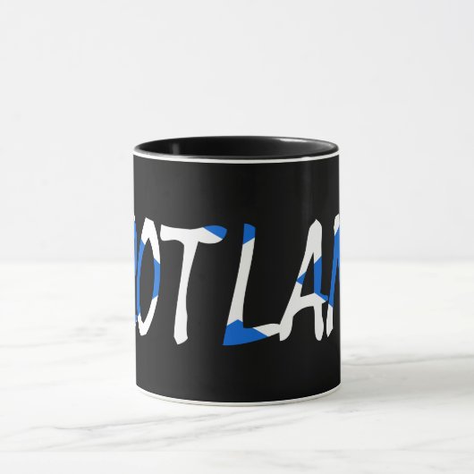 Schottland überlagerte sich auf dem Schottischen F Tasse (Zentrum)