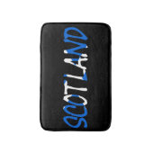 Schottland überlagerte sich auf der schottischen F Badematte (Vorderseite Vertikal)