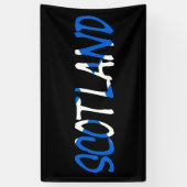 Schottland überlagerte sich auf der Schottischen F Banner (Vertikal)