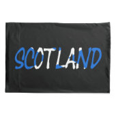 Schottland überlagerte sich auf schottischer Flagg Kissenbezug (Rückseite)