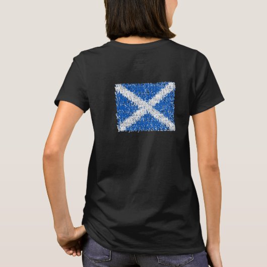 Schottland-Unabhängigkeit: Schottischer T-Shirt (Rückseite)